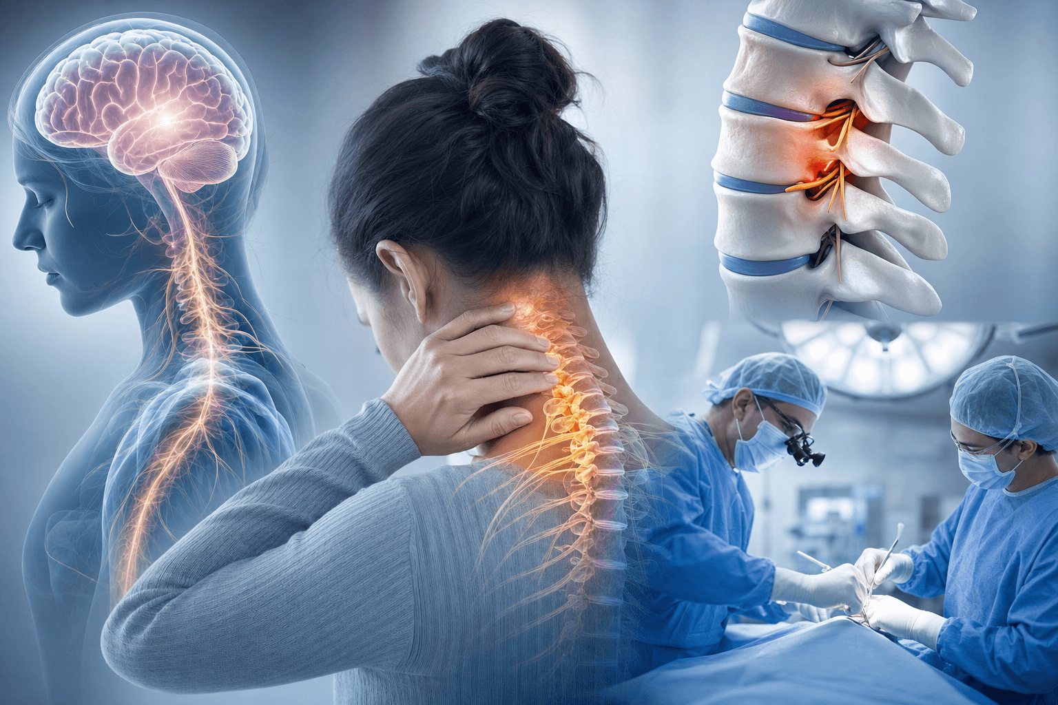 Cervical Spine Conditions: Neck Pain, Nerve Compression and Surgery
